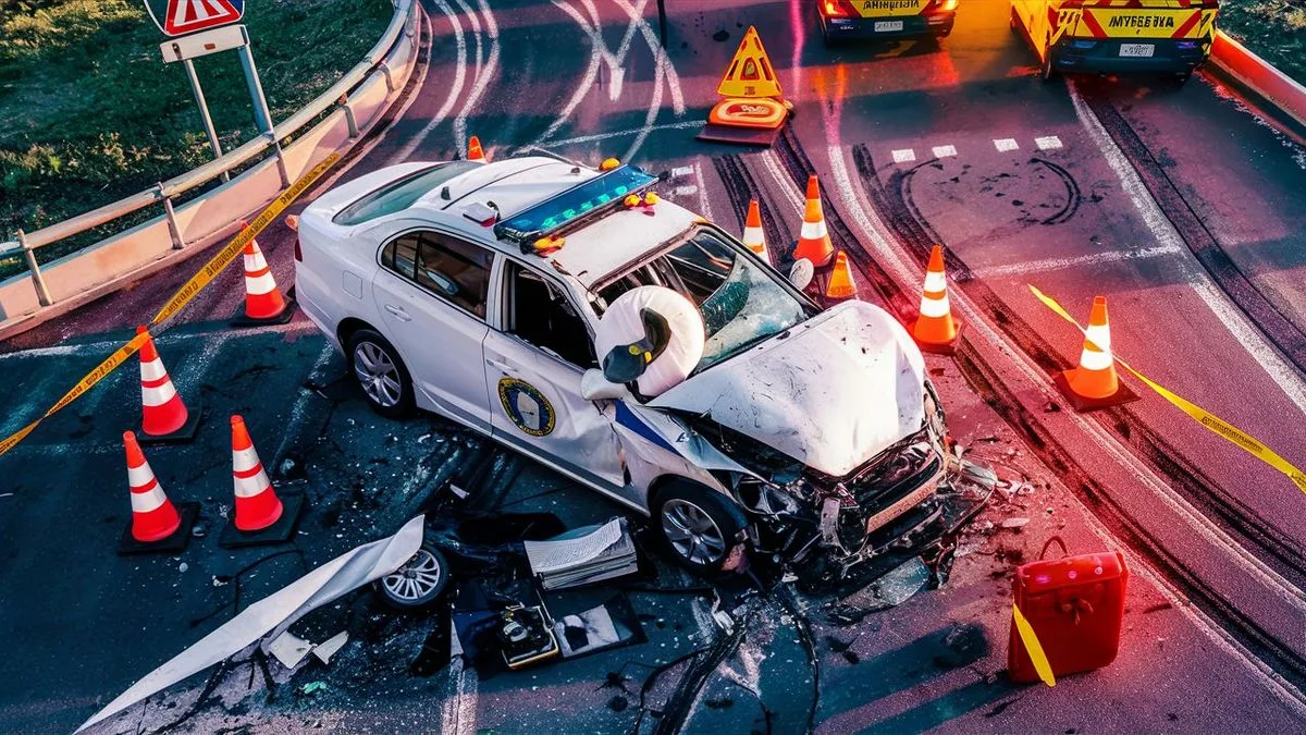 jak postupovat při dopravní nehodě